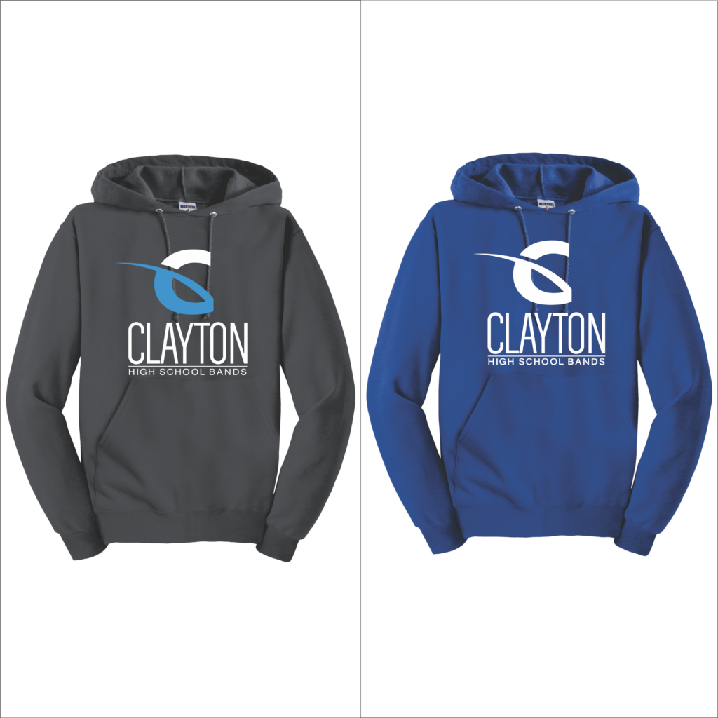 Clayton high Bands Fleece Hoodies